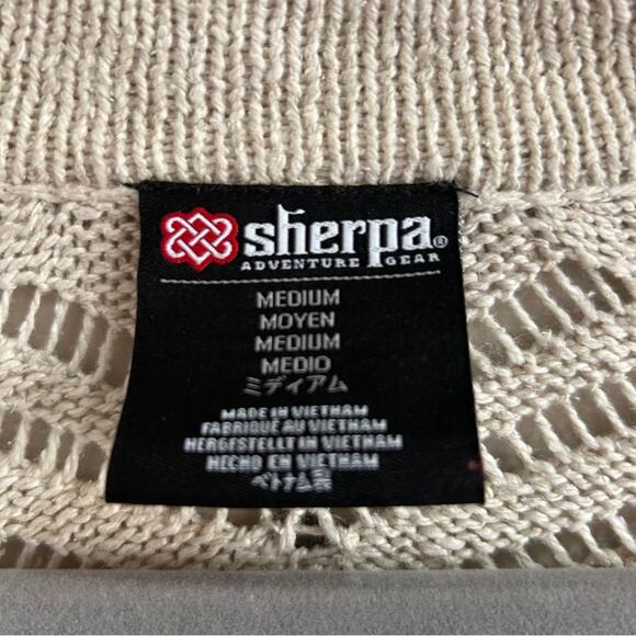 NWT Sherpa Aastha Open Knit Cardigan - Picture 5 of 8